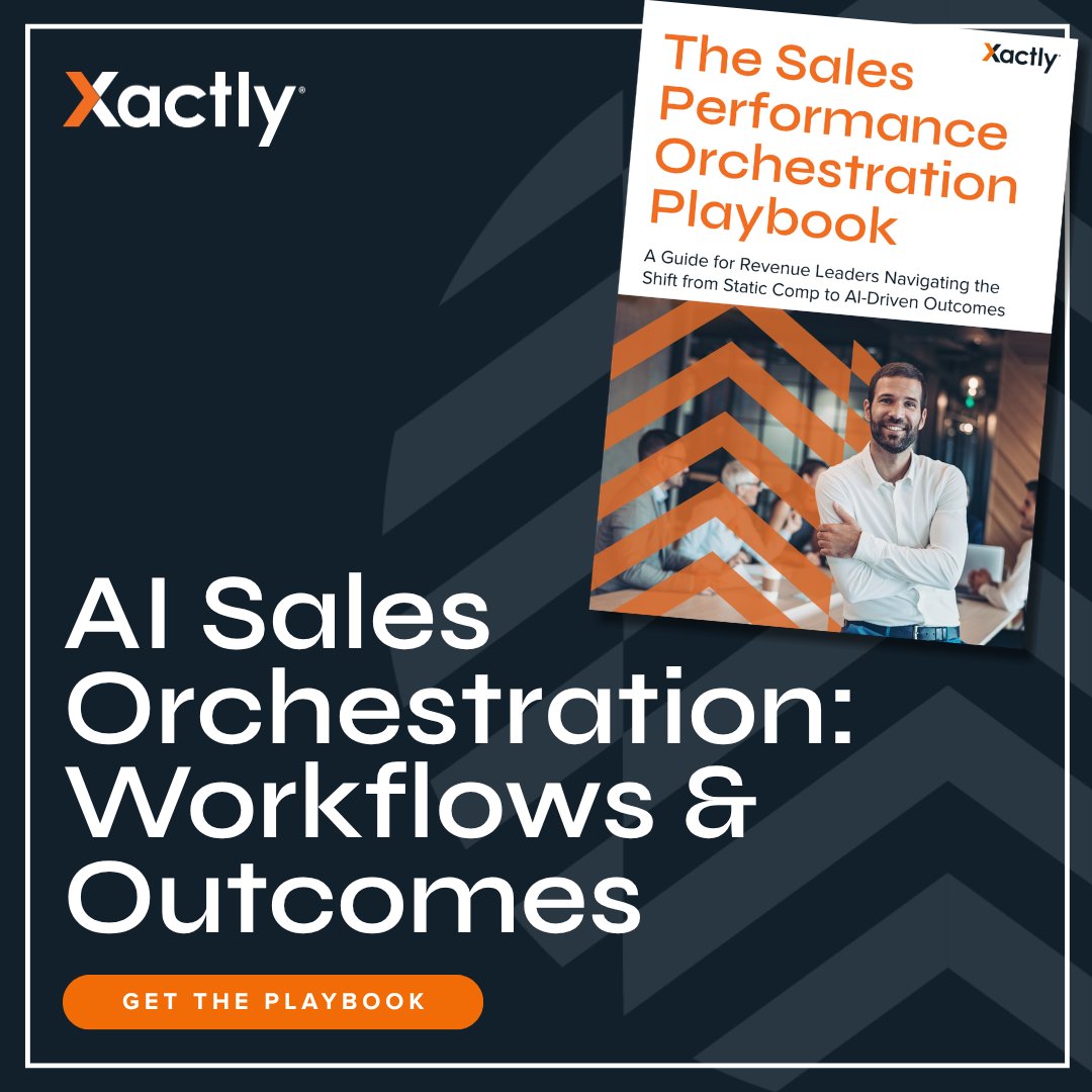 Xactly's tweet photo. Traditional Sales Performance Management tells you what already happened. AI Sales Orchestration helps you drive what happens next. Stop reacting to missed quarters and start catching pipeline gaps early with connected, automated workflows: https://t.co/qClaGdU84v https://t.co/GfqyBSopYI