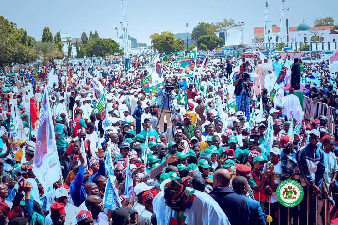 BashirAhmaad's tweet photo. PBAT Door-to-Door, a grassroots campaign structure initiated by Chief Government Ekpemupolo (Tompolo), today inaugurated its Kano State Chapter.

The inauguration marks another step in strengthening the campaign’s grassroots presence and expanding its network across Kano State ahead of the 2027 general elections.

Congratulations to the Kano State chapter and everyone involved in the mobilisation effort.