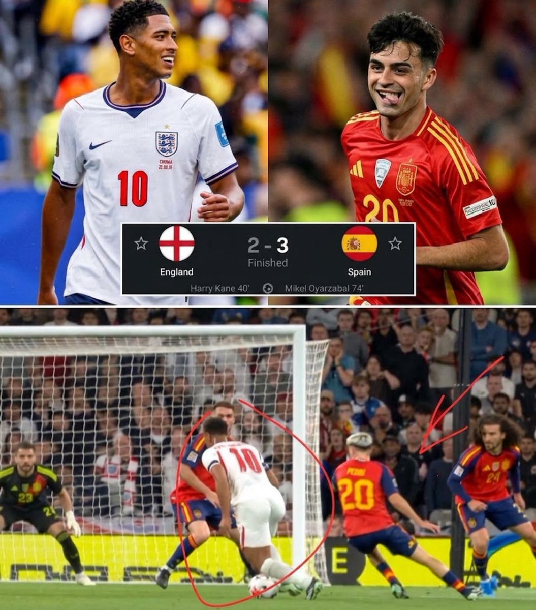 utdshows's tweet photo. 🚨🎙️ Eden Hazard on Jude Bellingham vs Pedri:

🗣️ “I honestly don’t think there’s even a debate about who is better between Jude Bellingham and Pedri. For me, the gap is bigger than people want to admit.

Just look at Bellingham’s performance against Spain yesterday. He played the full 90 minutes, provided the assist for Anthony Gordon’s equaliser and was involved in some of England’s best attacking moments.

He also won the penalty that gave England the chance to make it 3-1, although Harry Kane unfortunately hit the bar from the spot.

Pedri, meanwhile, only came on in the 70th minute, so he didn’t have nearly the same amount of time to influence the game.

I’m not saying Pedri isn’t an incredible midfielder because he absolutely is. But Bellingham can influence a game in so many different areas. He can score, create, carry the ball, win duels and arrive in dangerous positions.

That versatility is what separates him for me.

For me, Jude is clearly ahead. 😜👌”