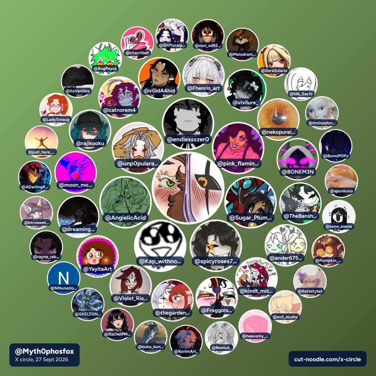 Myth0phosfox's tweet photo. Everyone and moots have been doing this so I wanted to try! 💚💚🪻 https://t.co/rgZkjeQNsP