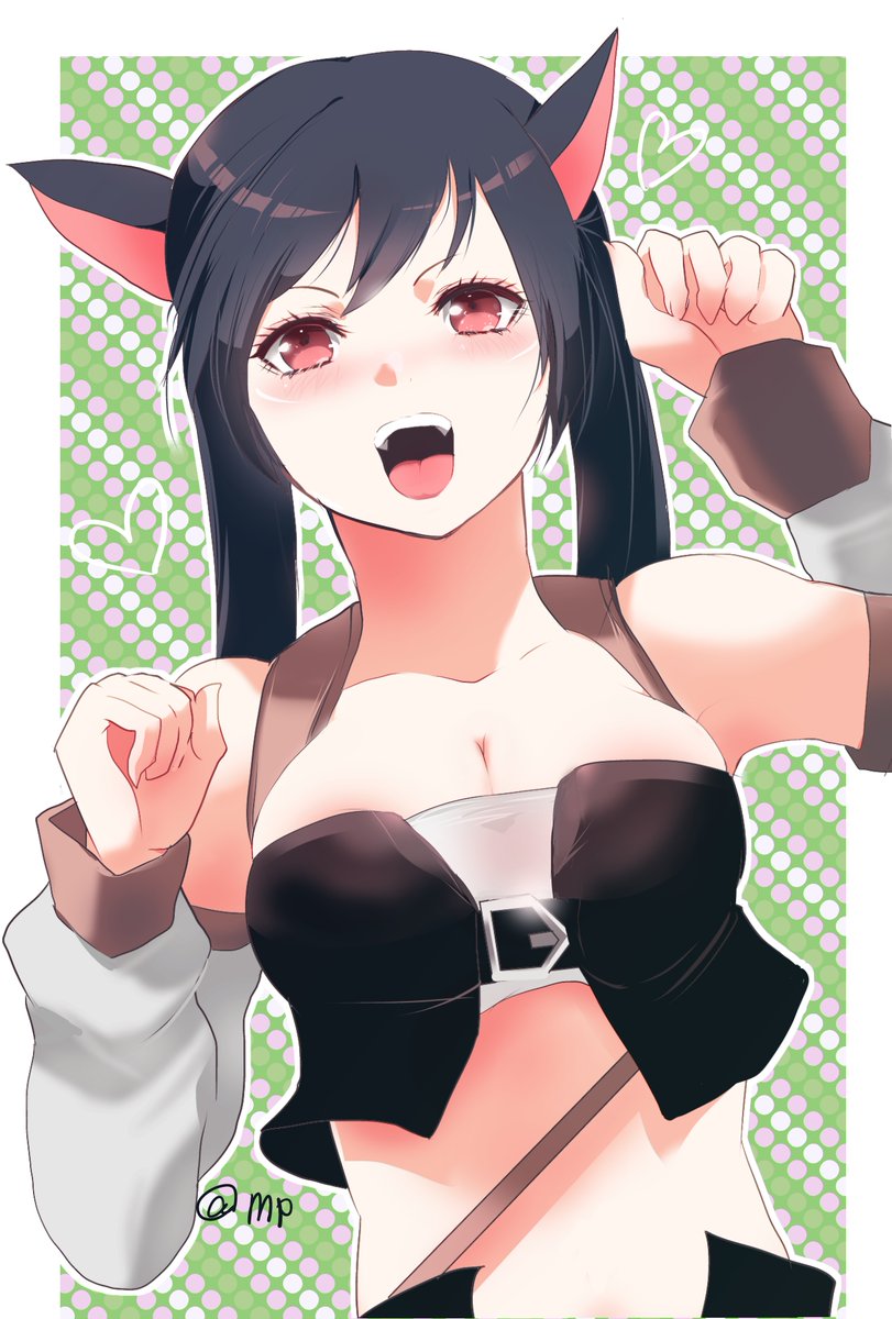 kinokisaMP's tweet photo. 過去絵。ミコッテ詰め合わせ　#FF14イラスト https://t.co/uteTUQGBrk