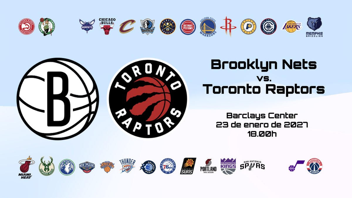 Vazquezball_USA's tweet photo. El programa de expedicióNBAsket, powered by
@Vazquezball_USA
para enero de 2027 - #BrooklynNets se enfrentarán a los #Raptors y #Heat. Coinciden partidos de #Unrivaled y #NCAA de la mano de los #RedStorm de St. John's. Inscripción preliminar sin compromiso. #OfertaEspecial https://t.co/xCyi9kPH6g