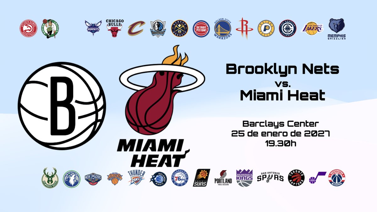 Vazquezball_USA's tweet photo. El programa de expedicióNBAsket, powered by
@Vazquezball_USA
para enero de 2027 - #BrooklynNets se enfrentarán a los #Raptors y #Heat. Coinciden partidos de #Unrivaled y #NCAA de la mano de los #RedStorm de St. John's. Inscripción preliminar sin compromiso. #OfertaEspecial https://t.co/xCyi9kPH6g