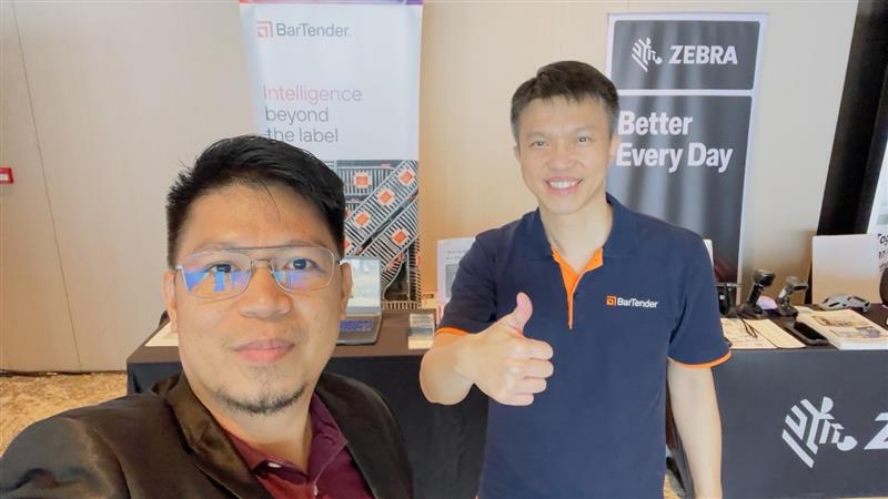 BarTenderTech's tweet photo. Thank you to everyone who met us at the @gs1 Philippines event!

We enjoyed the conversations around #GS1DigitalLink and demonstrating the built-in support for #GS1 standards in BarTender. 

We look forward to continuing the conversation!

#BarTenderLabeling https://t.co/Wq6aGCNCy5