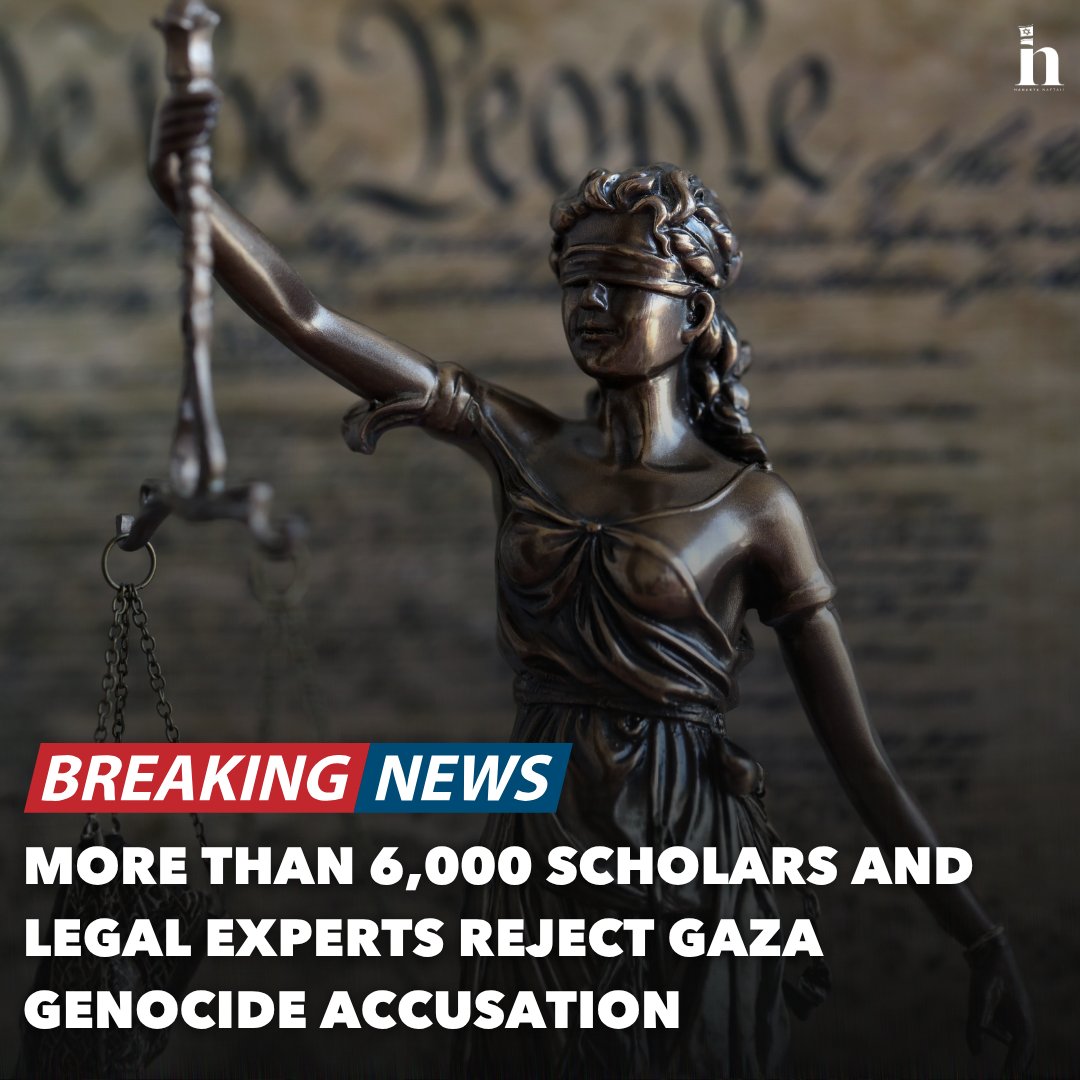HananyaNaftali's tweet photo. ENOUGH WITH THE GENOCIDE ACCUSATION.

More than 6,000 scholars, historians, legal experts and public figures have signed an open letter rejecting accusations that Israel committed genocide in Gaza. Among them: Steven Pinker, Niall Ferguson, Benny Morris, Deborah Lipstadt, John Spencer, Irwin Cotler and former British Prime Minister Boris Johnson.

Branding Israel’s war against Hamas as “genocide” distorts the facts and has been weaponized against Jews worldwide.