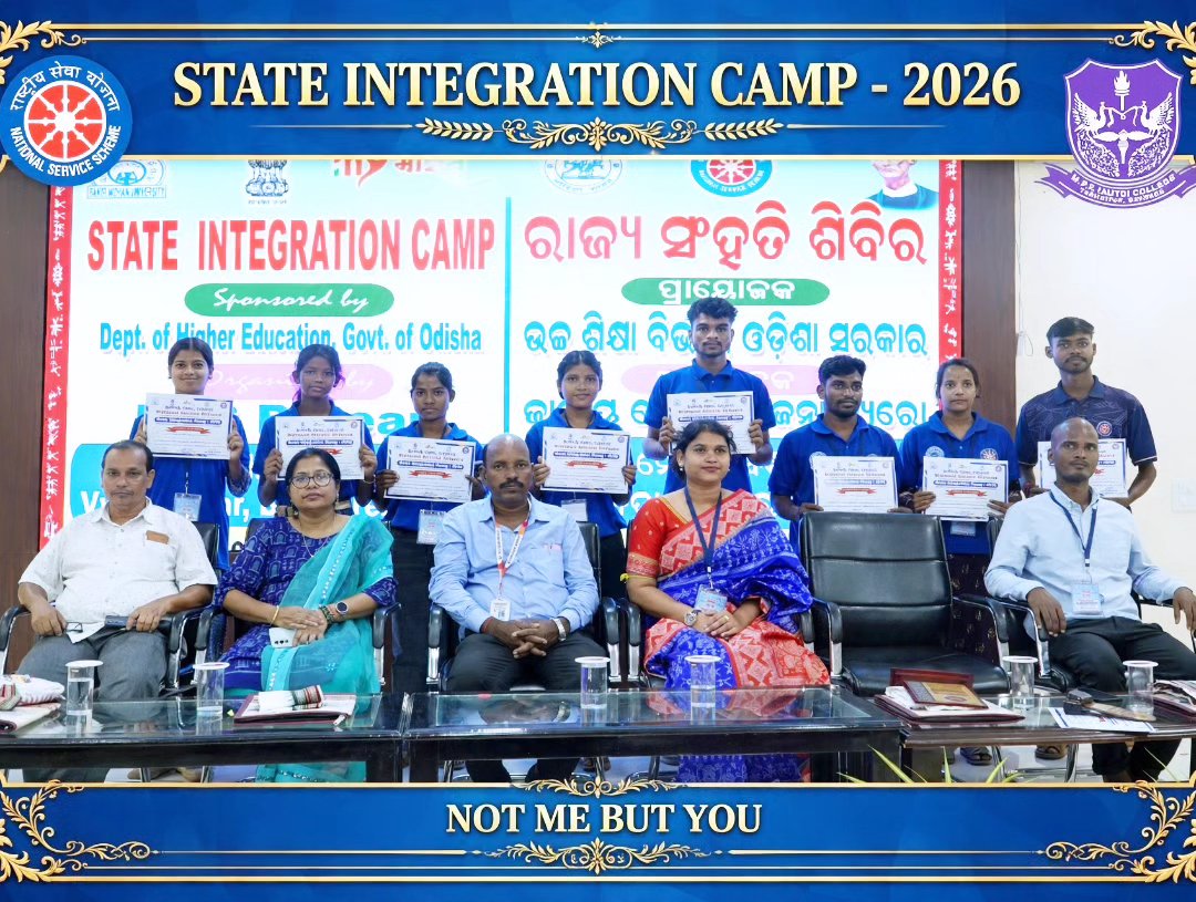 mpcautonsswing's tweet photo. Proud Moment of Service! 🇮🇳
NSS Volunteer Ashish Kumar Mohanta actively participated in the State Integration Camp 2026 (16th July to 20th July), organised by Fakir Mohan University .
Congratulations..💐🎉 https://t.co/ORfHDLiO2z