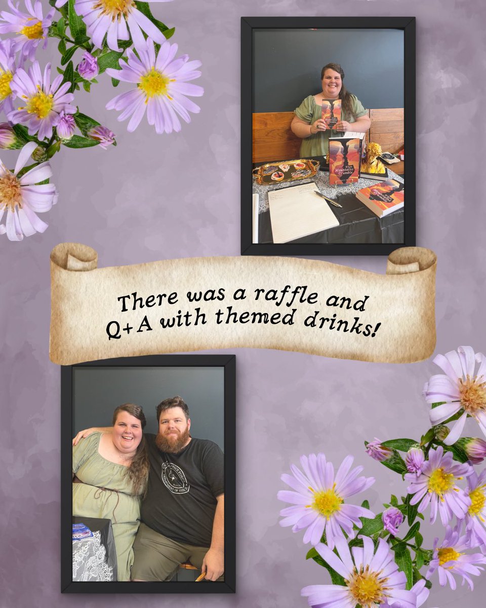 mickeyblackpens's tweet photo. Launch party photo dump! My heart is so full! Thank you so much to everyone who came out! Thank you to Kiri at @solbirdbooks for helping organize it! Thank you @breelynsbookshelf for running the Q+A! Thank you to @LindsayAuthor for editing my book and being there for me always! https://t.co/JUGt5iCkES