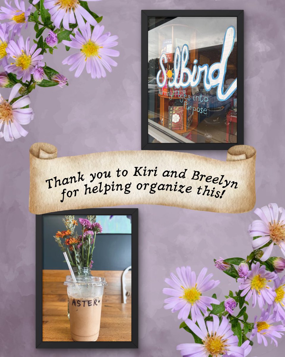 mickeyblackpens's tweet photo. Launch party photo dump! My heart is so full! Thank you so much to everyone who came out! Thank you to Kiri at @solbirdbooks for helping organize it! Thank you @breelynsbookshelf for running the Q+A! Thank you to @LindsayAuthor for editing my book and being there for me always! https://t.co/JUGt5iCkES