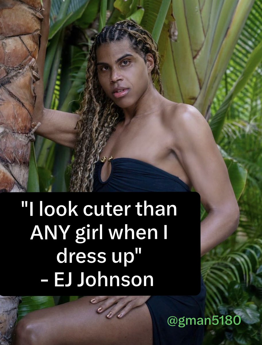 gman5180's tweet photo. Magic Johnson's son EJ Johnson recently said...."I look cuter than ANY girl when I dress up". π§
Ok, I won't state the obvious...but I will ask my female followers this...ππ
When transgender womn say something like this, do you feel insulted or mocked? https://t.co/sZH7rSZ3hP