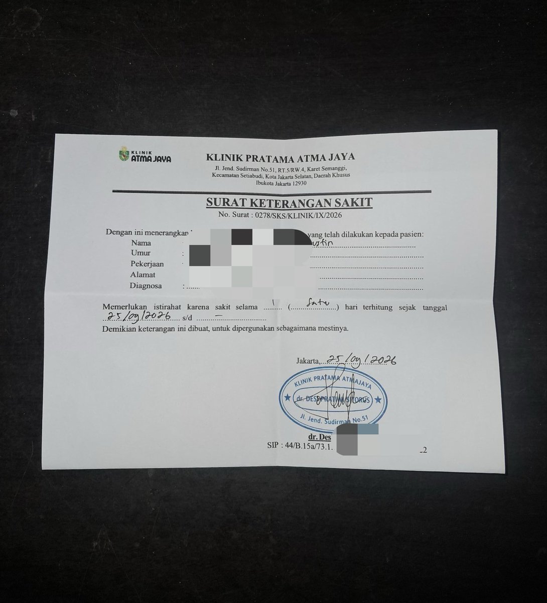 snepire's tweet photo. hii, today aku open surat sakit surat dokter nya yaa. Start from 20k aja, payment diakhir yawww✨ #zonauang #bealanja https://t.co/Wgo3rur9nl