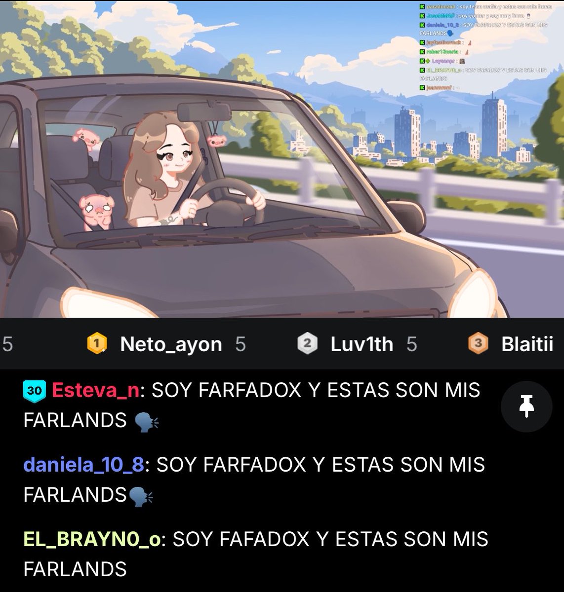 rojoenelmar's tweet photo. vicky dijo que iba a poner la escena del auto pero como no tiene música que cantemos a capela

el chat: https://t.co/GCkbxUJq7Q