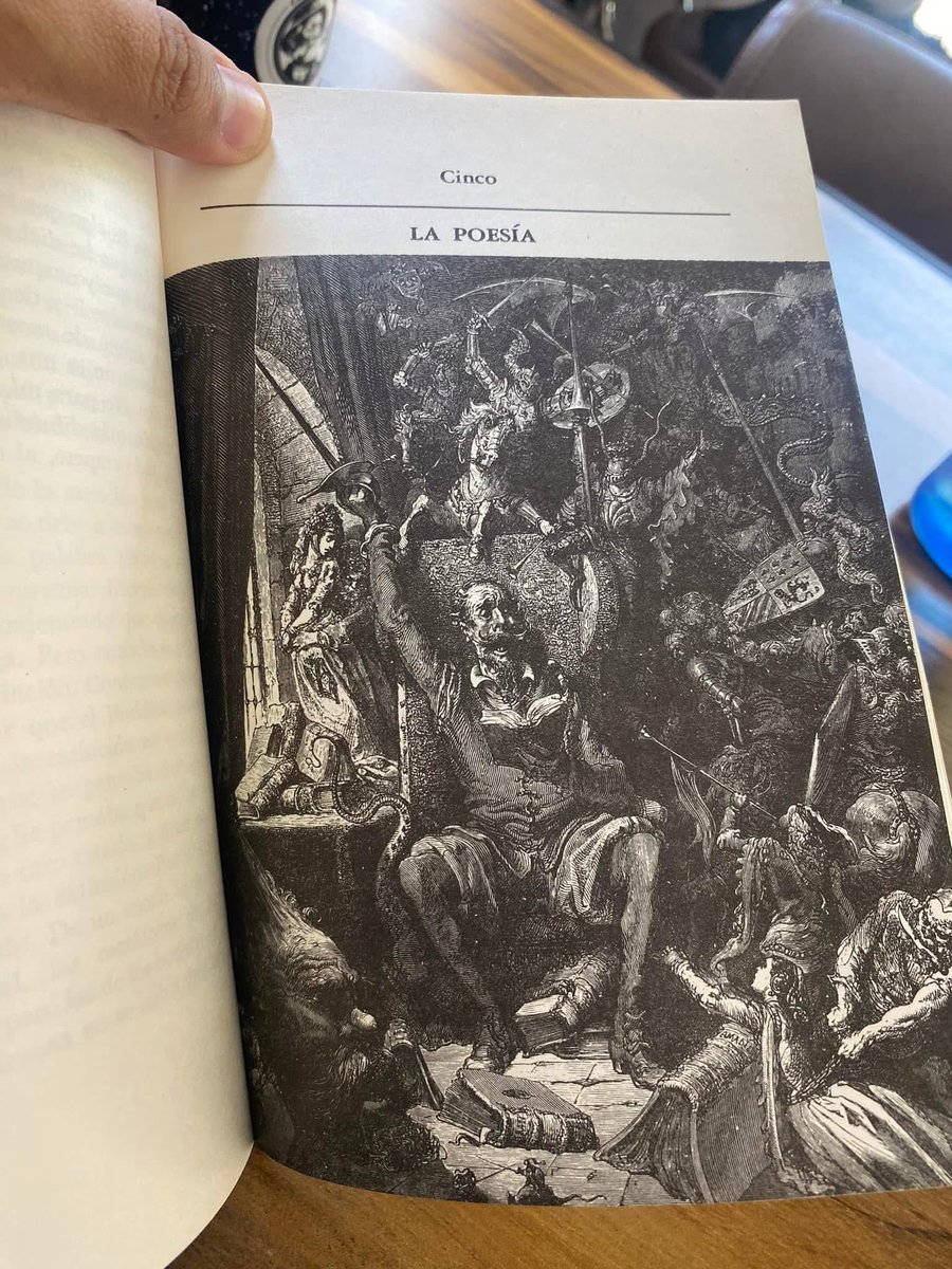 gojauregui's tweet photo. Primera edición de “Siete noches”, de Borges. Con ilustraciones de Doré. https://t.co/Hw3pcyo4Gx