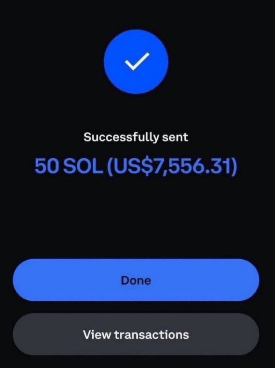 ZaraAi56190's tweet photo. 50 $SOL giveaway !!

• Like &amp; repost ✔️
• Follow @ZaraAi56190
• Drop your wallets👇
• 24 hours ⏰

Good luck 👍🏻 https://t.co/G5byrHr1XH