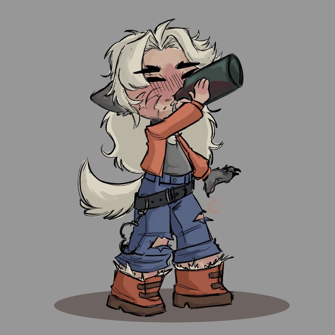 Lemon_citoS's tweet photo. Little drunk werewolf Silver 🐺
Deadlock Sketch 

#deadlock #deadlockfanart #silver https://t.co/V1pihPnmuk