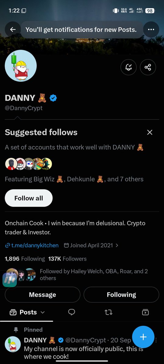 Random_guy017's tweet photo. @JusttDerrick @DannyCrypt Done 👍 

CosLyxnEEpjyjC5ajfGRqhv8JzbMTL1r6P8ejXEBJgGv https://t.co/LxA7uwcjM4