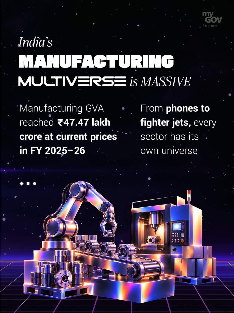 Subash2Dr's tweet photo. #12YearsOfMakeInIndia
India's Manufacturing Multiverse Is Massive https://t.co/kknbu4w3YN