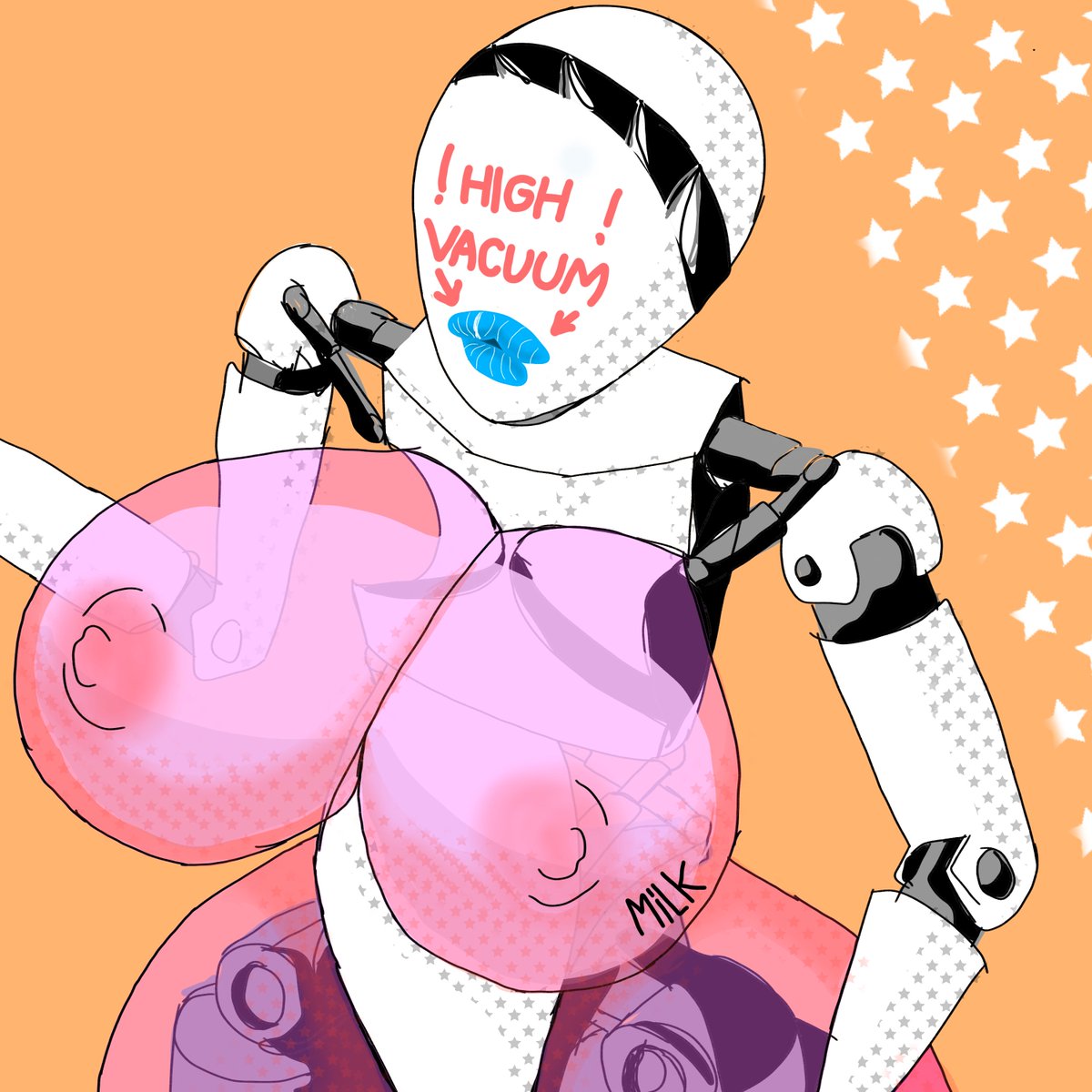 The_WEIRD_01's tweet photo. Bimbo bot is here to take care of you. https://t.co/t8T4rX8ttl