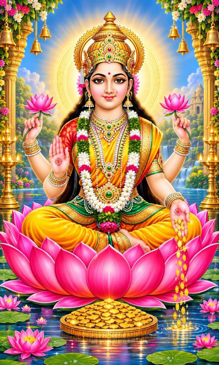 bhumidixit__'s tweet photo. धन, वैभव और समृद्धि की देवी हैं  जय मां महालक्ष्मी https://t.co/rTVs10WlRQ