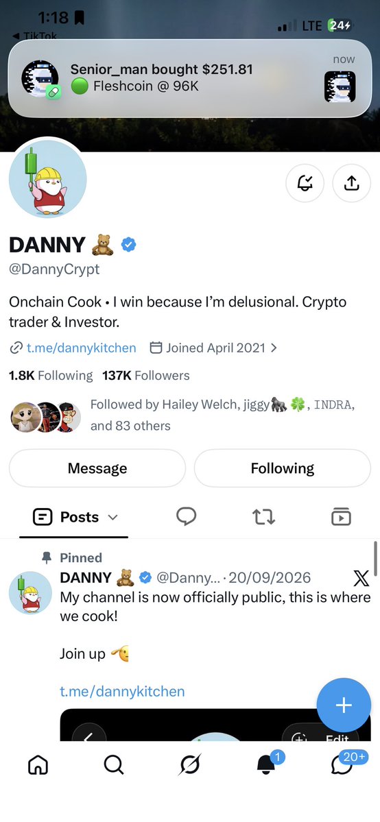 Mysticdotsol's tweet photo. @JusttDerrick @DannyCrypt 21eioTPFeLrkFiK3J2iQcqVEXG9VBpa6a5dC32NhvV28 

Na only your win Dey heal man https://t.co/x4To2OsVE1