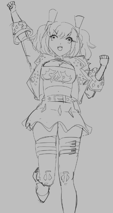 seemyVR's tweet photo. this is just a burnice doodle you can go #zzzero #burnice https://t.co/MgI6Vv4L2f