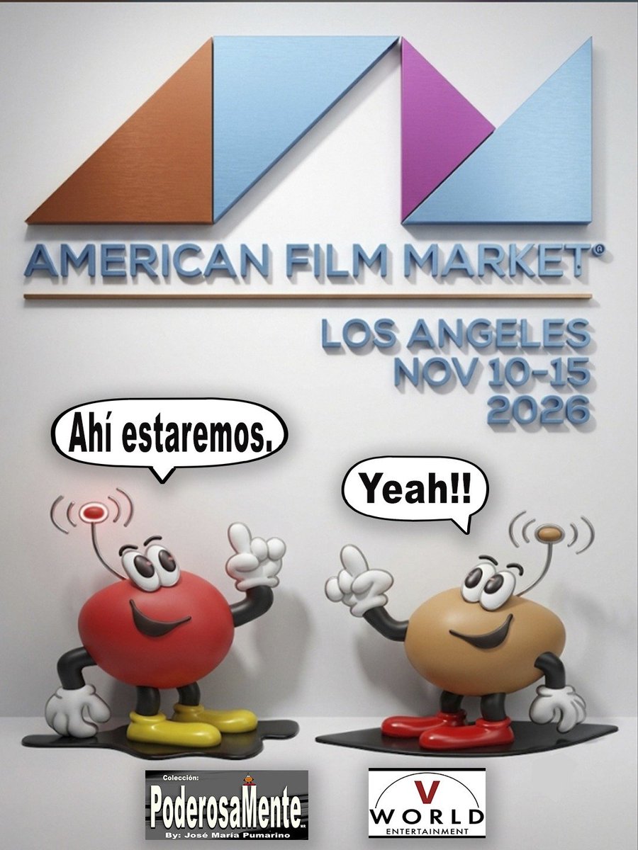 jmpumarino's tweet photo. El American Film Market (AFM) es el mercado de cine independiente más grande de Estados Unidos y uno de los 3 más importantes del mundo junto al de Cannes y el European Film Market de Berlín.
Y ahí estaremos...
#AmericanFilmMarket
#Streaming
#Series
#MindPower https://t.co/lUFEtfgSqM