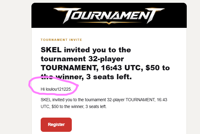 loulou_121225's tweet photo. Dear Support Team,

I am writing regarding case TRN-K25EA. I recently realized that I registered for the tournament using two different email addresses by mistake 😅

➨ Inactive account: MYSTICJAGUAR111 ❌  
➨ Active account: loulou121225 ✅  

The account associated with MYSTICJAGUAR111 is not in use and has had no activity. I believed I had not successfully entered the “SKEL” code on my first attempt, which led me to register again.

Could you please review this case and confirm whether the inactive account is still treated as a multi-account? As that account has no activity, I respectfully request that this not be considered a multi-account violation 🙏

I have supported the game since registration ❤️ and would appreciate your assistance. I am unable to contact support through the tournament site because my account is currently restricted.

Thank you for your time and consideration.
@skel and @tournament_com 🙏

Kind regards,  
loulou121225