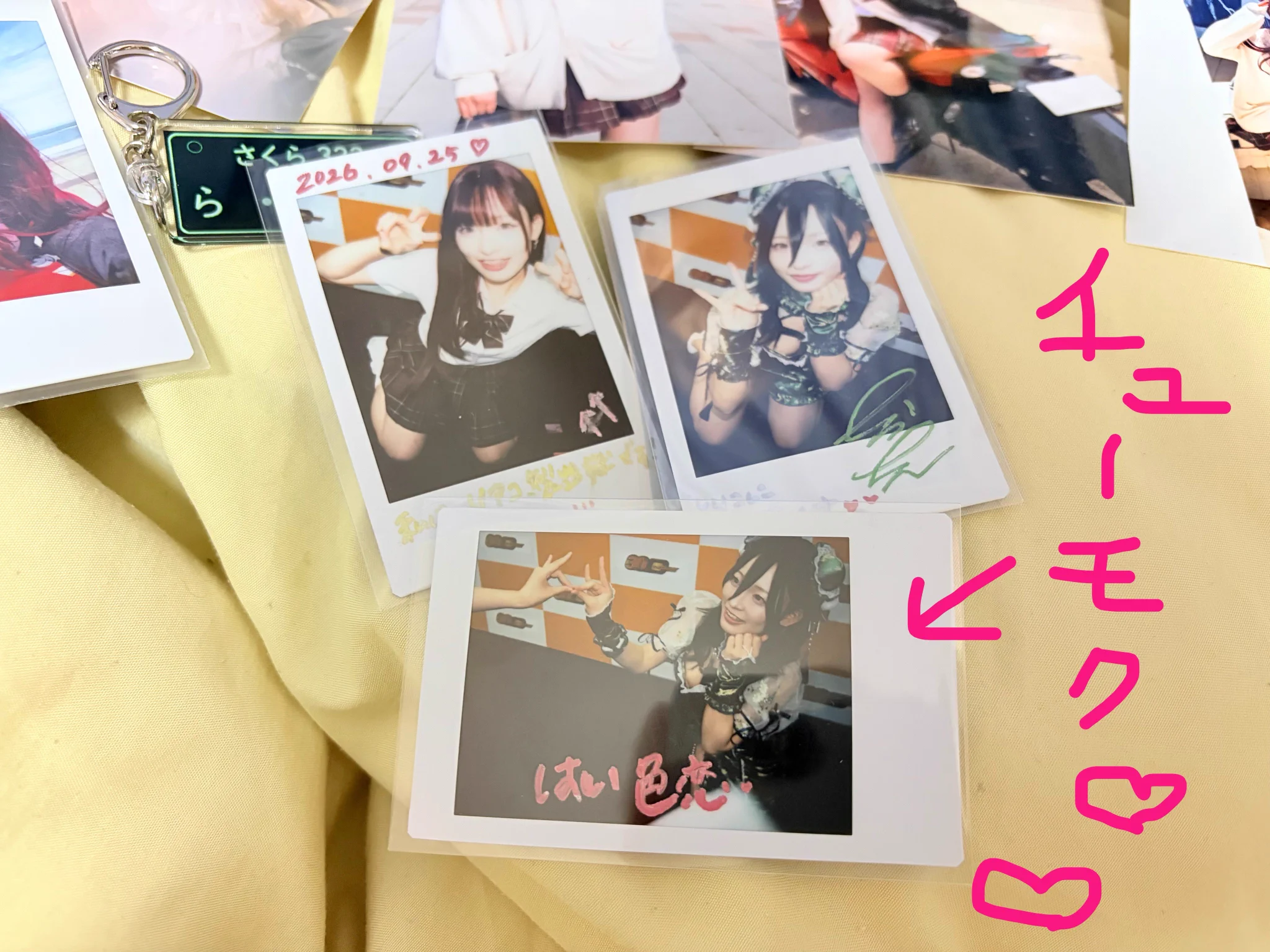 S*K様 mahoさんとキャ・ノンさんの貴重なツーショットチェキ 【美品】 さくらーさん🪬 on X: 