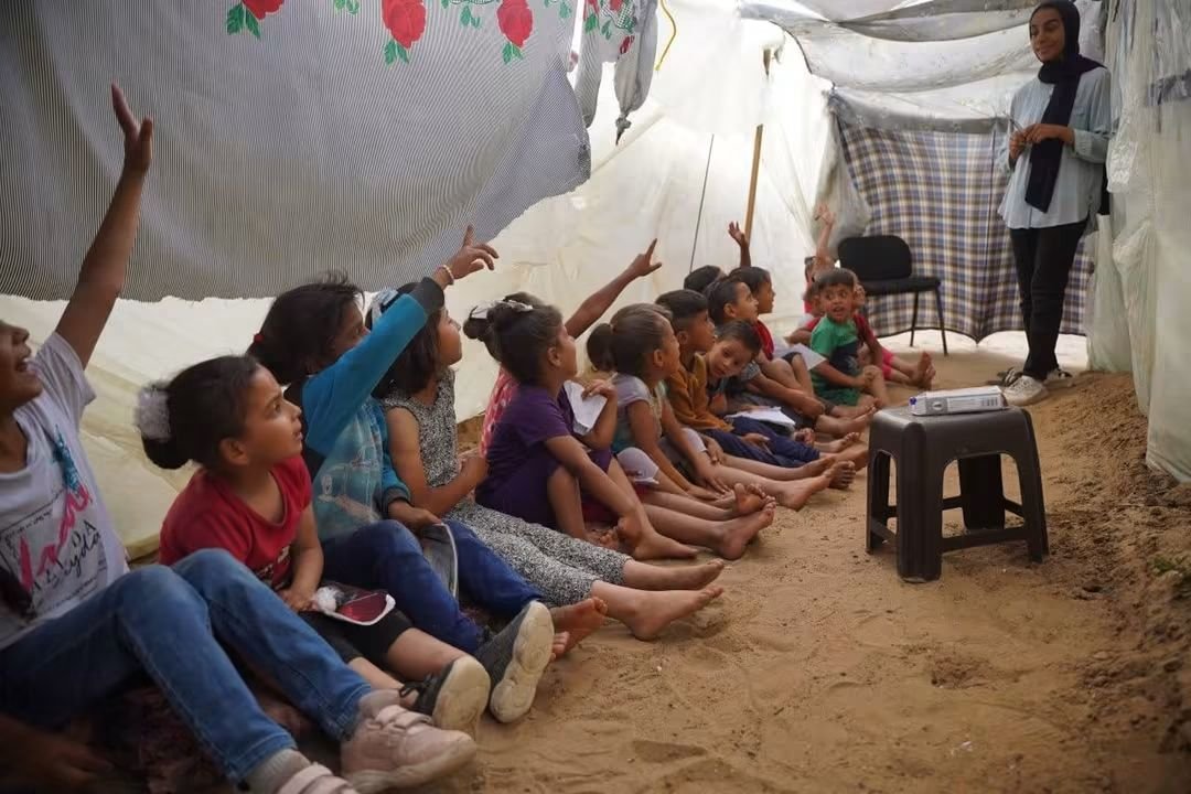 palimarorg's tweet photo. عام دراسي جديد في غزة  وسط تحديات فرتضها حرب الإبادة

​يستقبل ��طاع غزة عاما دراسيا جديدا 2026 /2027وسط ظروف استثنائية غير مسبوقة، حيث تحول حق التعليم إلى رحلة صمود شاقة يخوضها الطالب والمعلم على حد سواء. 

https://t.co/SHyC5PRoBZ https://t.co/La4pH2bxnk