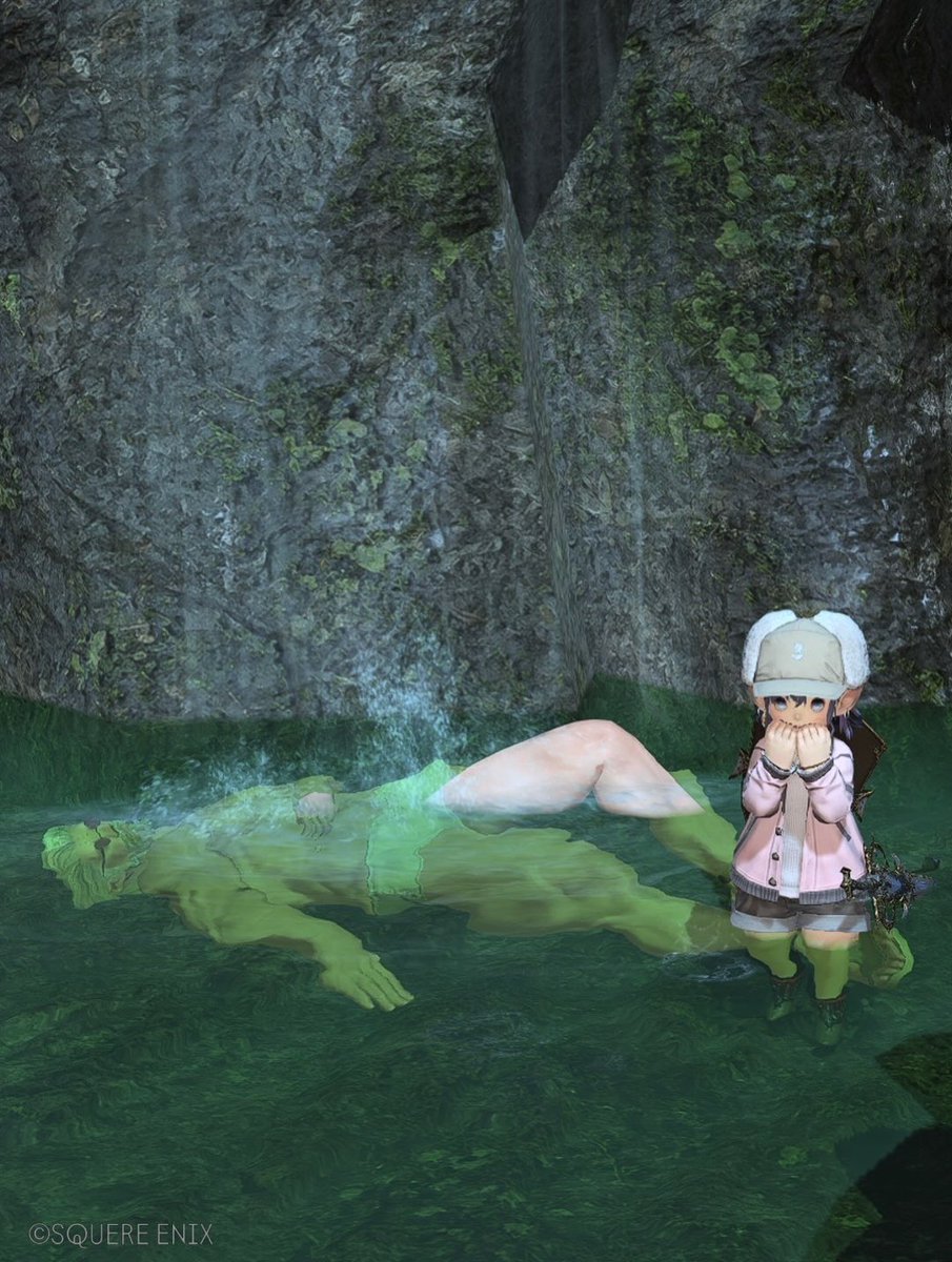 uranus_mii's tweet photo. 新→旧でサブクエ巡ってて
昨日新生に辿り着いたんだけど
ゴッドベルトさんと遭遇した！ #FF14 https://t.co/mQ7SQzxc0q