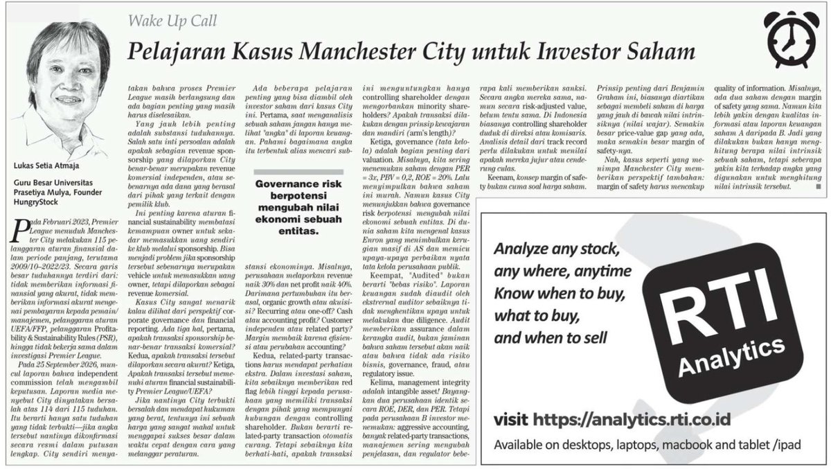 keharyapatihan's tweet photo. pelajaran dari man city untuk investor saham https://t.co/l2rXFJNLJS