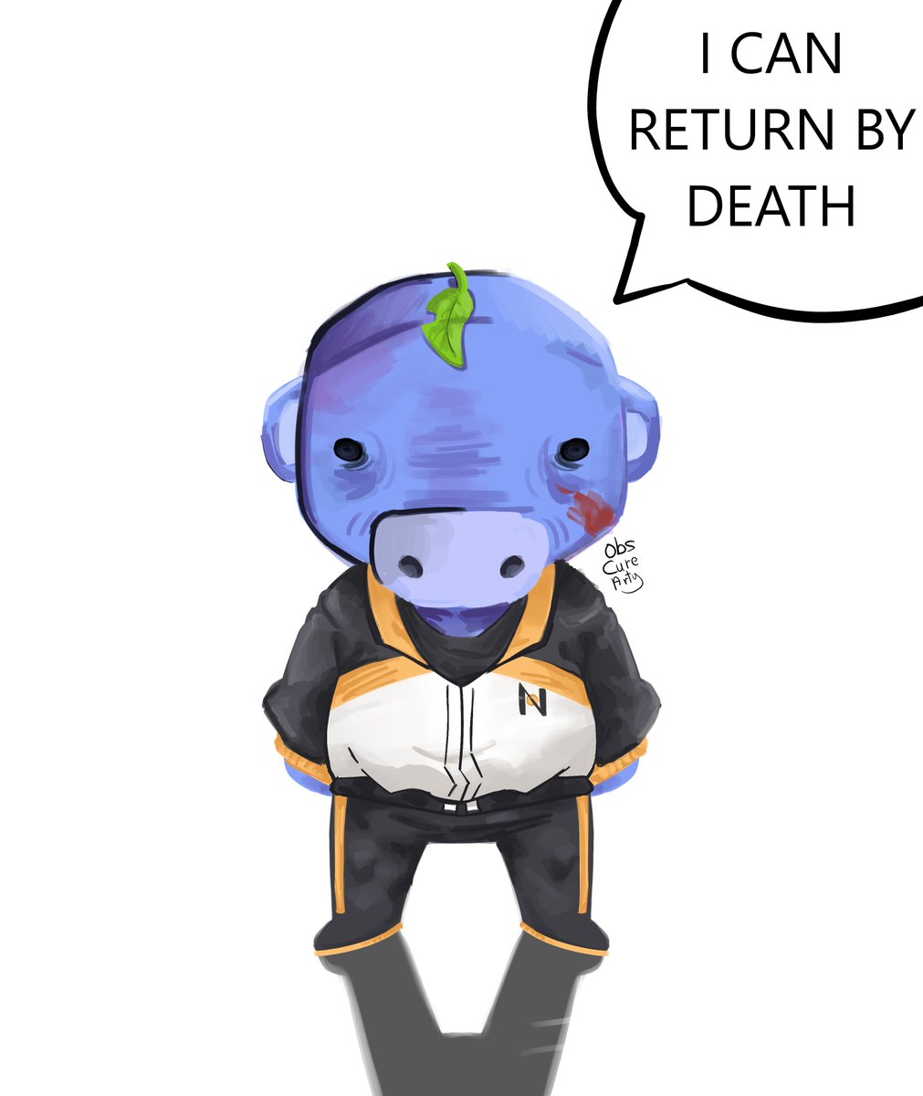 ObsCureArty's tweet photo. Every time he dies he comes back https://t.co/lcF93sT3el
