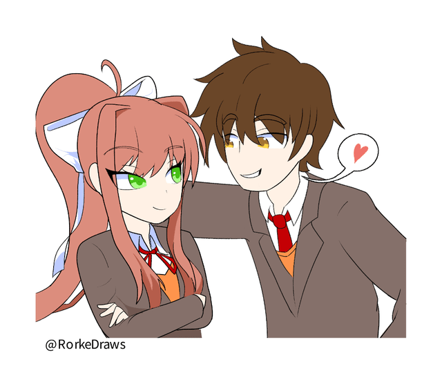 DailyMcMonis's tweet photo. Blush - #ddlc https://t.co/Um6mJbt3ey