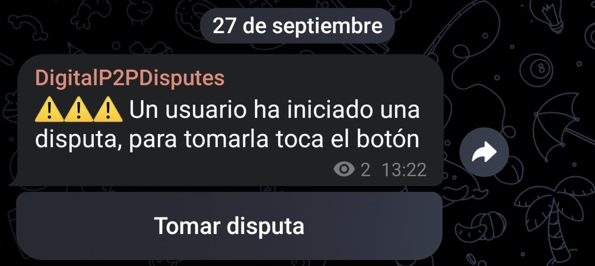 josebitcoiner's tweet photo. En el Bot de Telegram @DigitalP2PBot ⚡️🤖 también se trabaja los domingos! Nunca se descansa 🙏🏻 cada día estamos más comprometidos con el Bot 🔥 https://t.co/wSaa9k6Ruq