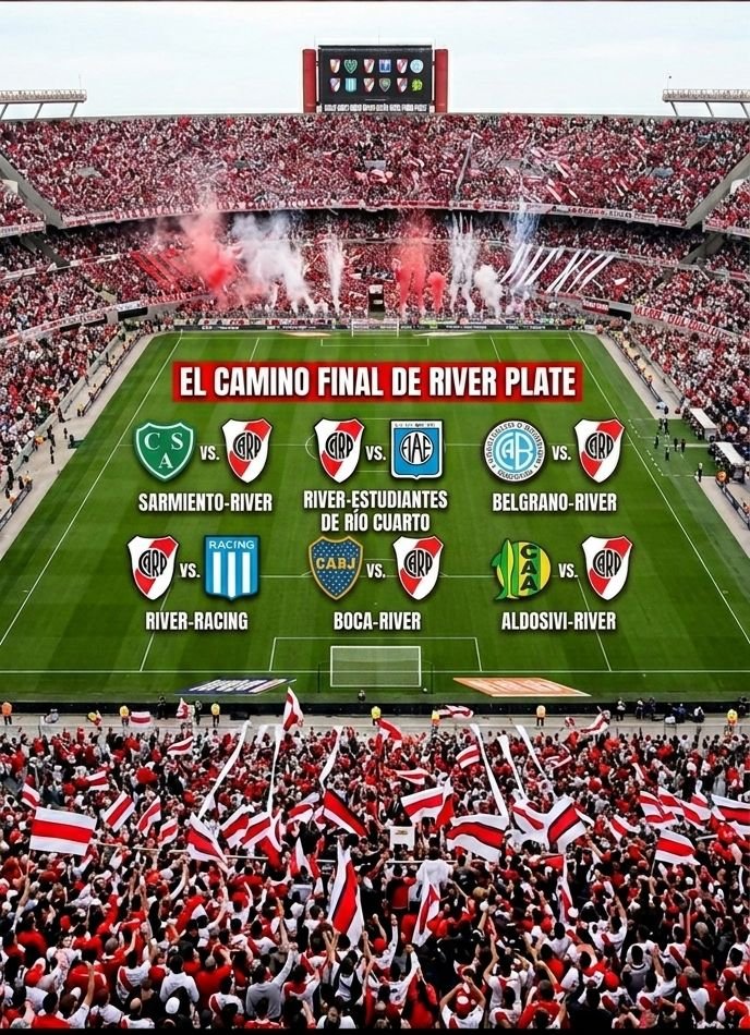 roberadanblanco's tweet photo. En lo netamente deportivo, no tengo vergüenza en decir que fue un fin de semana fallido. Por suerte solo en eso. Como por acá se extraña, esto es lo que le queda a #River de cara a la primera ronda del campeonato.. para ir por un 2027 un poco mejor. Mas de ahí no podemos pedir https://t.co/vD3nSXtSfm