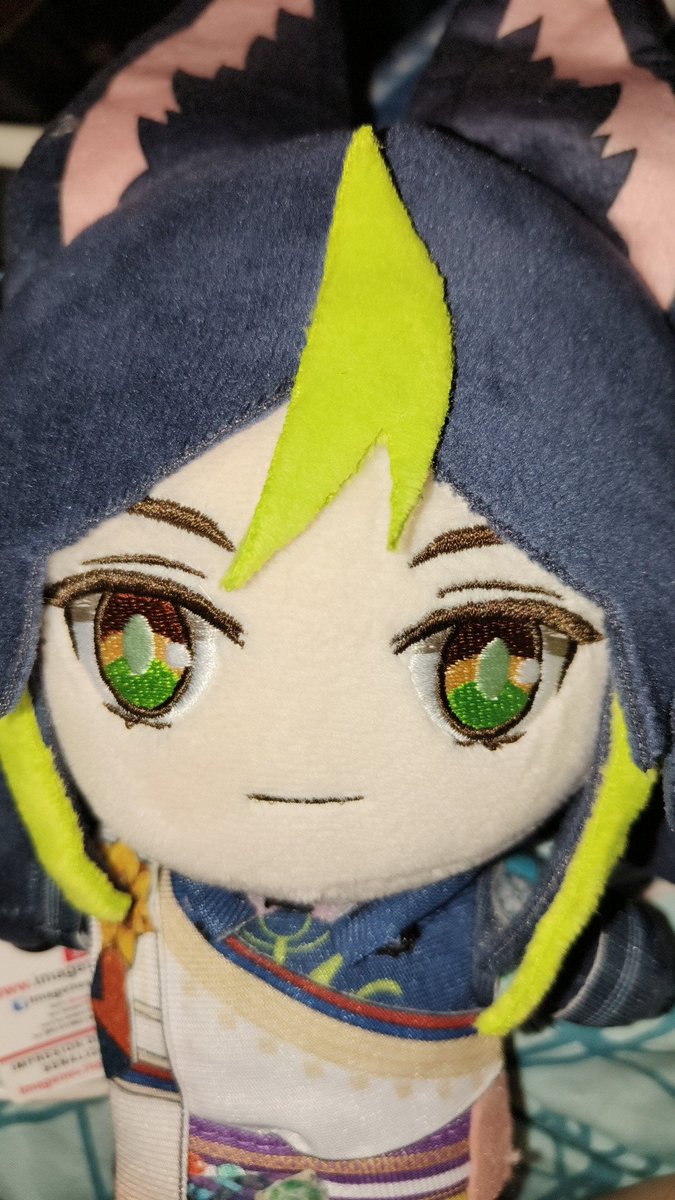 dem_1218's tweet photo. @naritimely I'LL TAKE EVERY TIGHNARI PLUSH THAT EXISTS! https://t.co/xsamCda0JH