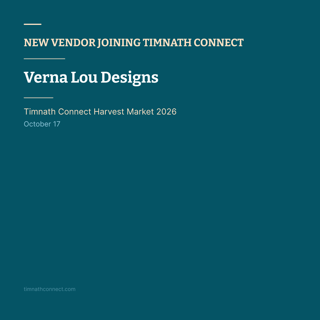 TimnathChamber's tweet photo. Verna Lou Designs is attending Timnath Connect Harvest Market 2026 (October 17) https://t.co/8yRWsSdl4o #VernaLouDesigns #TimnathConnect #HarvestMarket2026 #HandSewnGifts #VintageItems https://t.co/Pbqzhm8Ra5