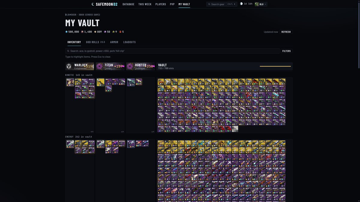 trulyyblu's tweet photo. New clean Destiny Website just dropped.

I love this community. https://t.co/plyX2dALdr