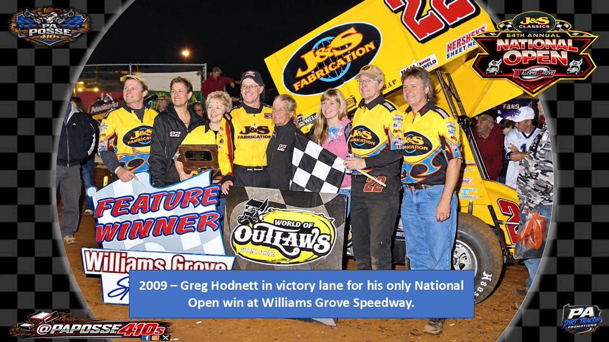PAPOSSE410s's tweet photo. 2009 Gregg Hodnett wins the National Open @WilliamsGrove Speedway
@WorldofOutlaws https://t.co/c8wqUa5kAE