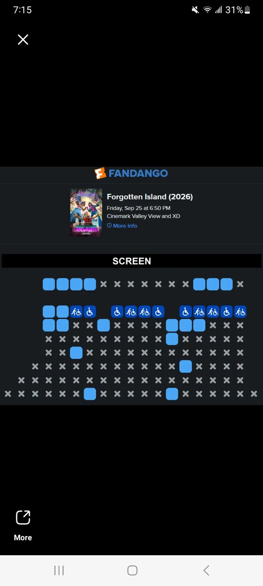 TheDailyDewgong's tweet photo. Opening day of #ForgottenIsland at @Cinemark in #ValleyView Ohio, largest theater in Ohio. Please keep telling everyone how awesome and original this beautiful movie is. Let's replicate this for October this week. I'm going for my 2nd time tomorrow. A fun flick for all. https://t.co/b03AS6QQF3