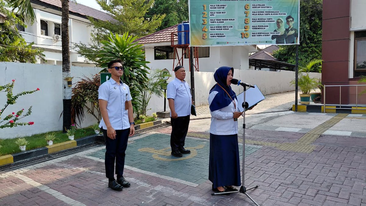 PTA_Palu's tweet photo. Tabe #SampesuvuPTA.Palu
Senin, 28 September 2026

Mengawali minggu kerja dengan penuh semangat, seluruh aparatur PTA Palu mengikuti Apel Senin Pagi.

@Humas_MA
@MahkamahAgung
@DitjenBadilag
#ptapalunabelopura
#ptapalusukseswbk
#ptapalumenujuwbbm https://t.co/gannKGogvr
