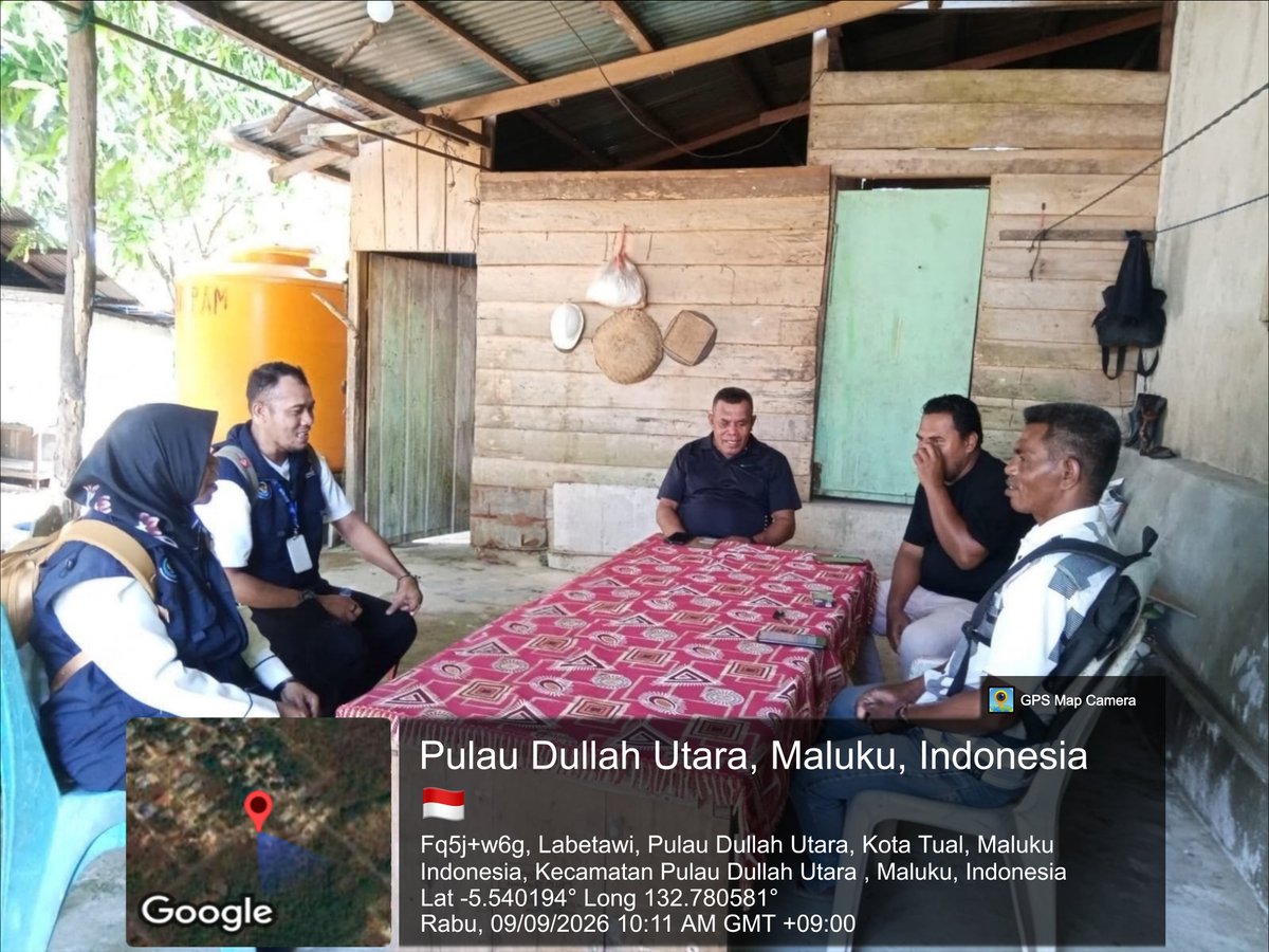 ShintaAsrul's tweet photo. Rabu (09/09/26), Djurmansyah, Luhkan Kota Tual, melakukan pendampingan akses informasi program prioritas KKP berupa sosialisasi peraturan pemerintah tentang pelanggaran terhadap pemanfaatan ruang laut, adakah sanksinya?? https://t.co/JKQeHclRdA