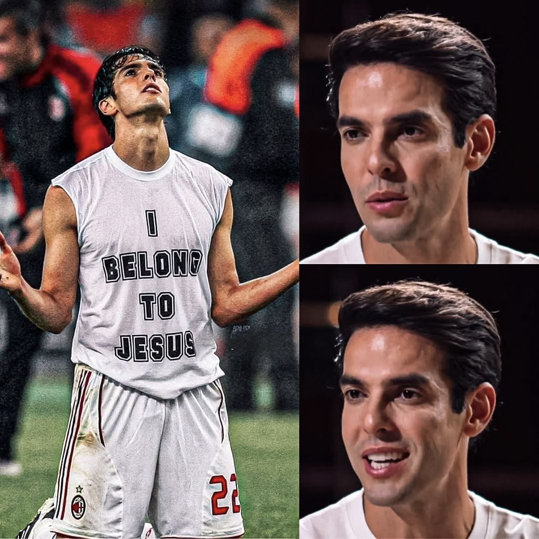 MotivacionesF's tweet photo. RICARDO KAKÁ: “Yo pertenezco a Jesús”. He usado esta frase en los momentos más importantes de mi carrera, para decirle al mundo que soy de Jesús. Aprendí a vivir cada día esperando en Dios y que las cosas pueden cambiar."

"En el fútbol, siempre estamos compitiendo; importa quién gana pero meditando en la Palabra de Dios, yo sé que Jesús es mucho más importante que ganar o perder un partido o un campeonato. Jesús es el primero en todo en mi vida”.