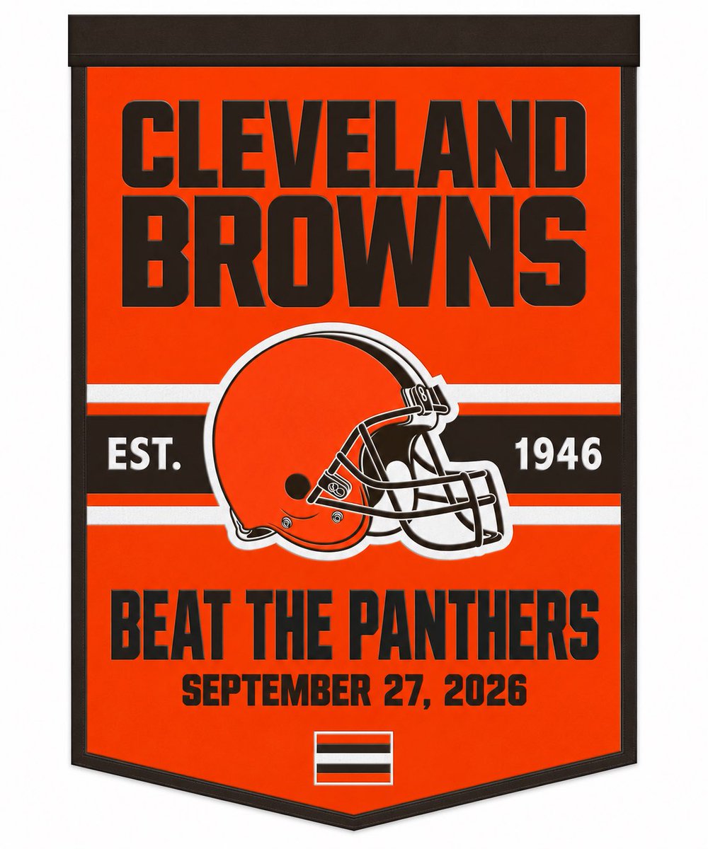 G0ingGh0sts's tweet photo. @Browns Hang the banner https://t.co/VtIVRrG7M9