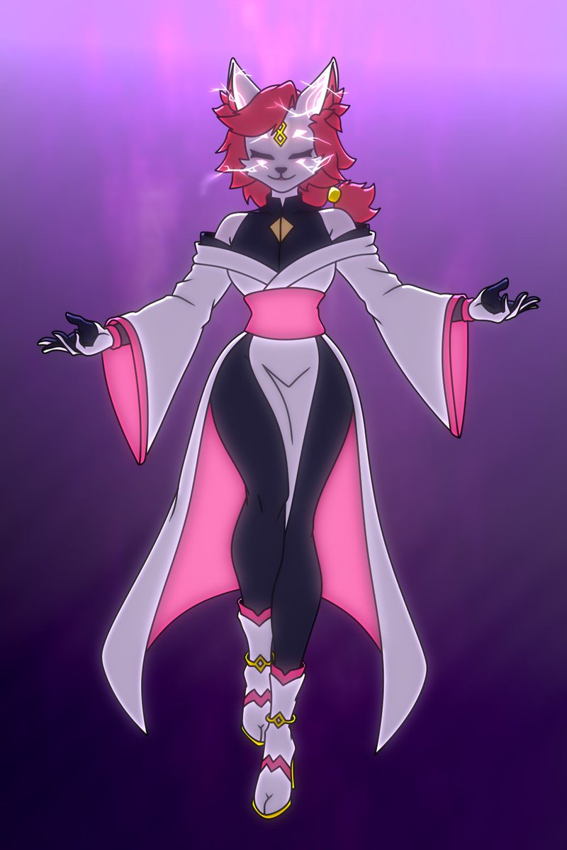 Theweyamaro's tweet photo. Spiritual Kimiko ----- Fortnite Concept

[The Kimiko]

#AmaroConcept 
#KimikoFiveTails #Kimiko #fortniteart #art #digitalart #furry #FortniteConcept https://t.co/pUNUYokOQ6