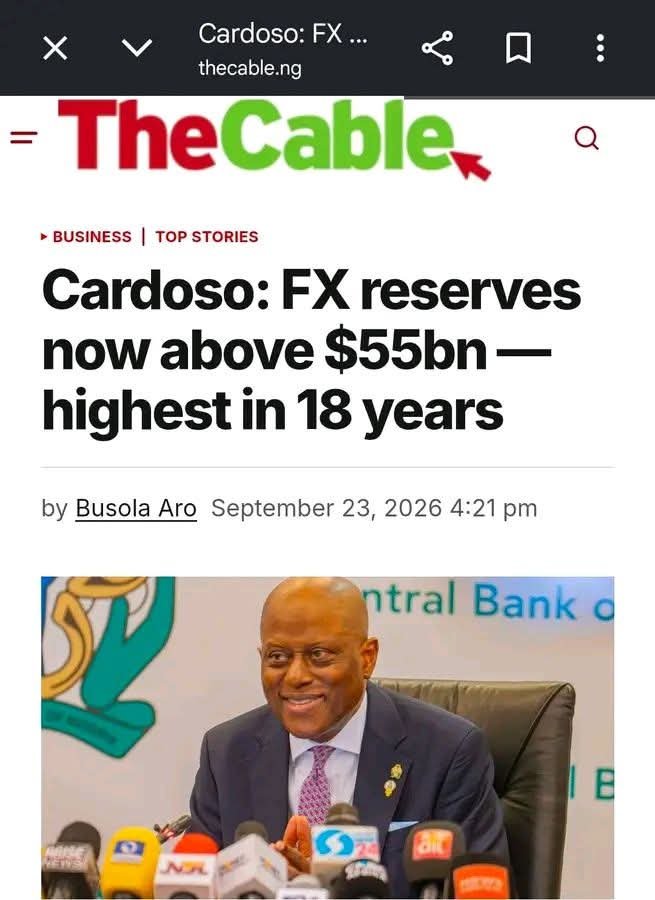 Onsogbu's tweet photo. From one good news to another in Nigeria...

Feed your eyes.... https://t.co/9wWoMNyEGE