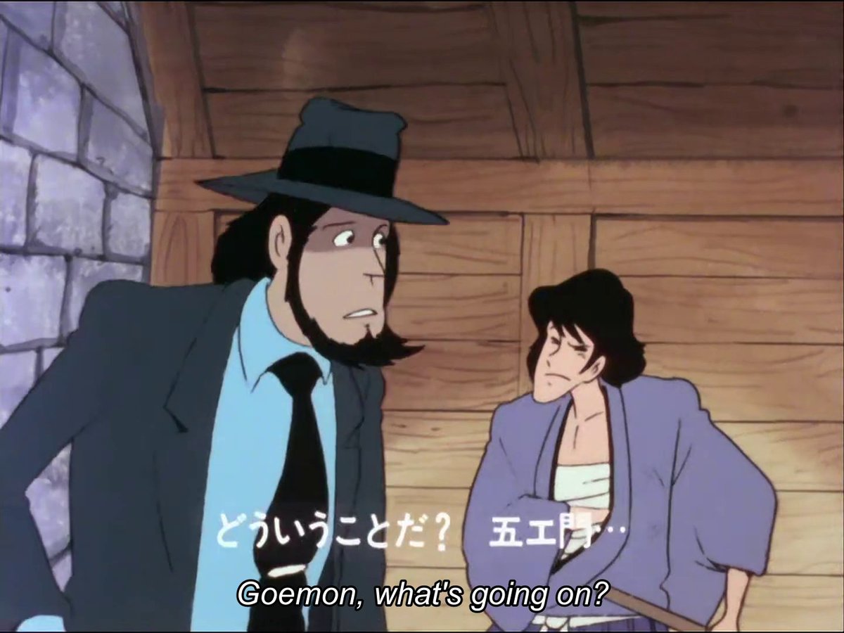 samurai_freund's tweet photo. Random shots of Goemon and Jigen, because apparently I have a lot of these https://t.co/1XBTi2AlAX