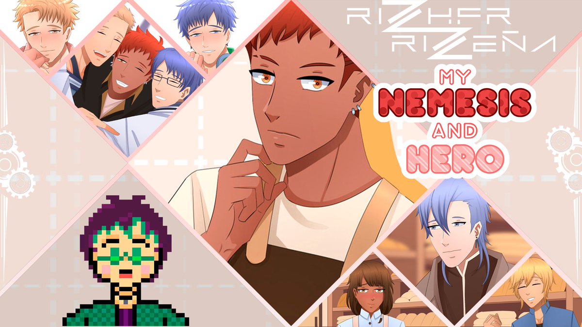 RIZHFR's tweet photo. Rizeña: My nemesis and Hero + DLC: Prince or Villian  

¡Tomando el mando de las comunicaciones soy RIZHFR! 

Un BL simple con una premisa simple, es lo que propone MNA

Video: https://t.co/gZT0ctPH4m

Si esta semana no pondre la rizeña por lo extensa que es. https://t.co/YsbA0S8hhN