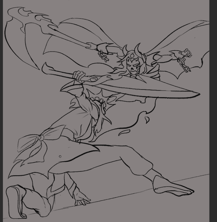 forhonoruwu's tweet photo. should i finish this drawing? #art #brawlart #brawlhalla #drawing https://t.co/4bwA11OjUj