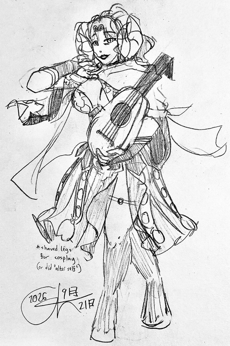 ArtGeo_K's tweet photo. So my friend has been playing the new #fireemblem game this #art #drawing #sketch is of one of her #dnd #trrpg characters in Lesa’s outfit. https://t.co/oD3wgLCZb5