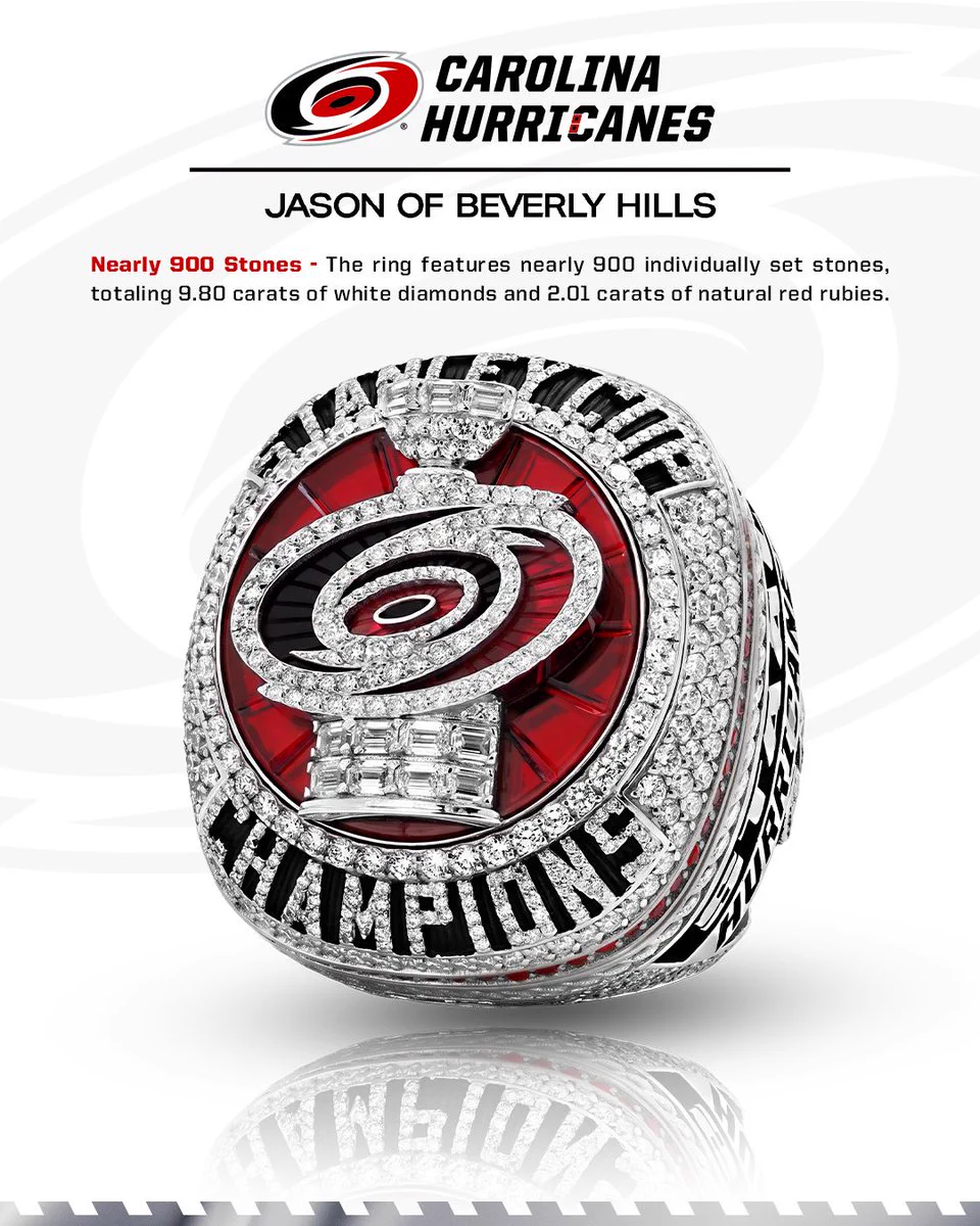 Carolina Hurricanes Stanley Cup Ring Revealed
